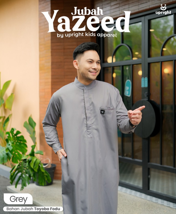 PO JUBAH YAZEED DEWASA BY UPRIGHT KIDS APPAREL