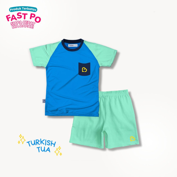 FAST PO ITACHI SERI 2 SET T-SHIRT THREETONE