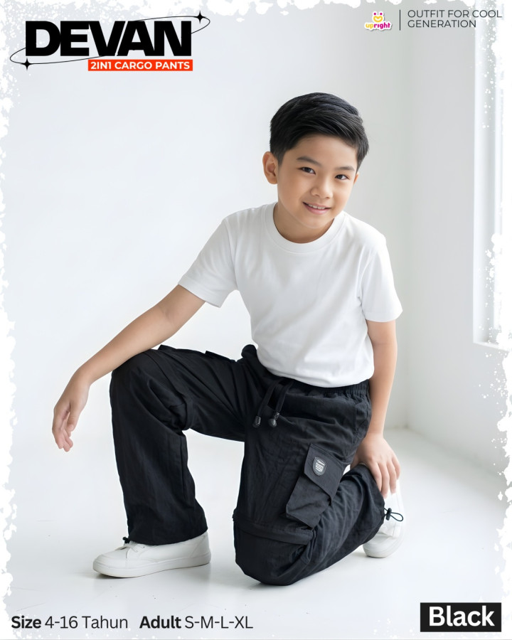 PO DEVAN 2IN1 CARGO PANTS BY UPRIGHT