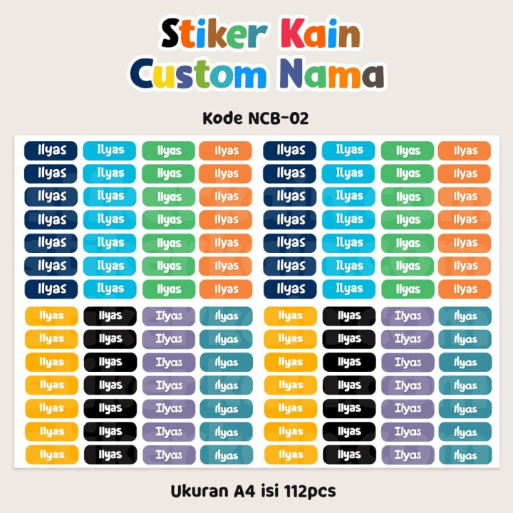 PO NEW STIKER KAIN