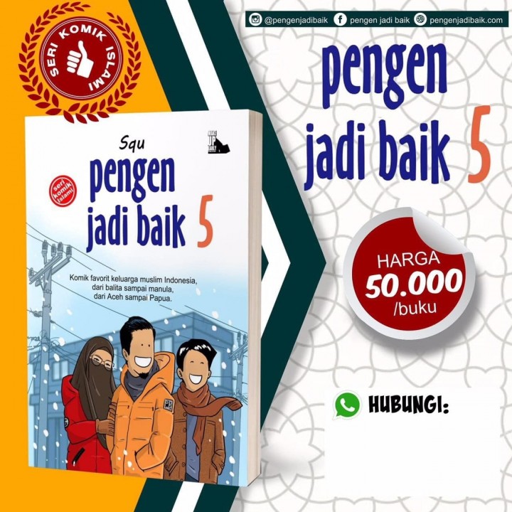 PO KOMIK PENGEN JADI BAIK SERIES 