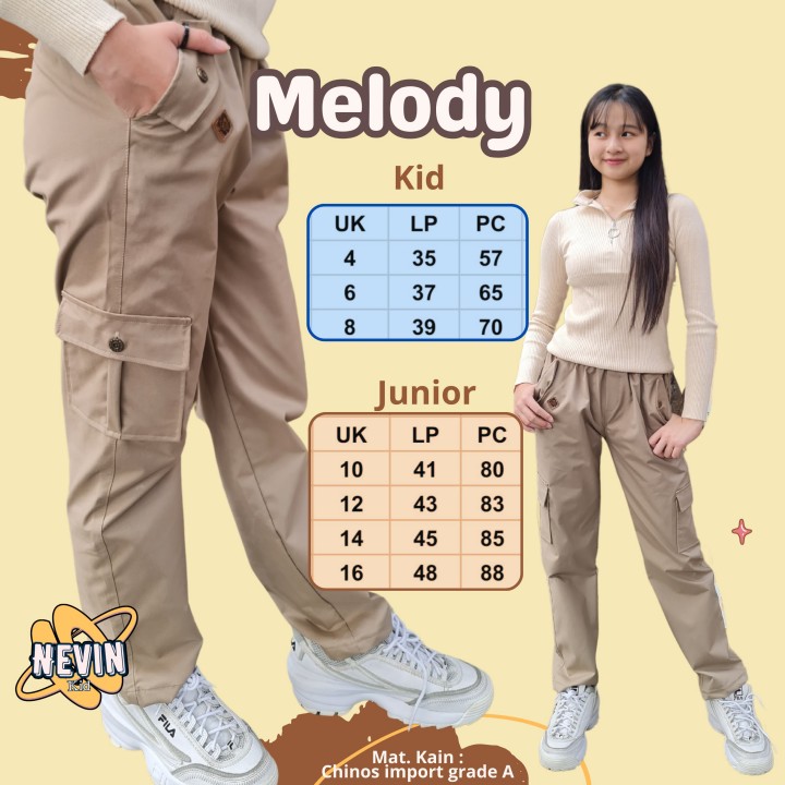 PO MELODY CARGO (KIDS) GIRL BY NEVIN