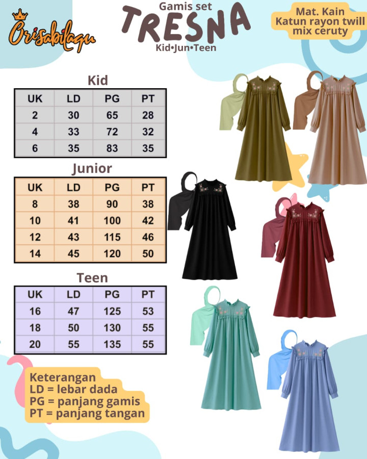 PO GAMIS SET TRESNA (JUN) BY ORISABILAQU
