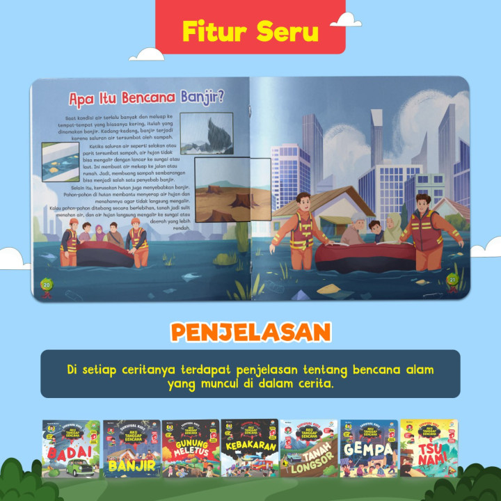 PO BUKU SURVIVAL KIDS AKU TANGGAP BENCANA BY ZIYAD