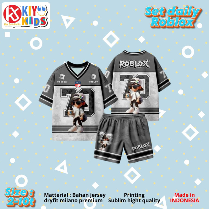 PO JERSEY SET DAILY ROBLOX BY KIYO KIDS