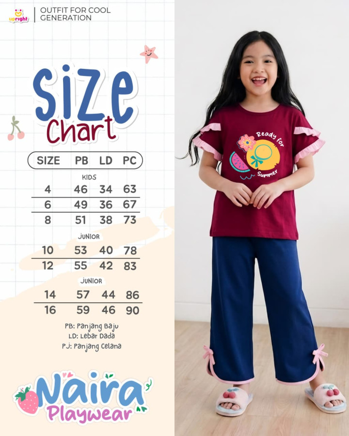 PO NAIRA PLAYWEAR BY UPRIGHT 