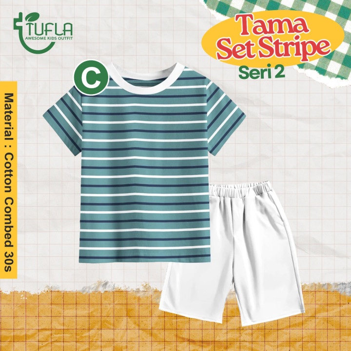 FAST PO TAMA SET STRIPE SERI 2
