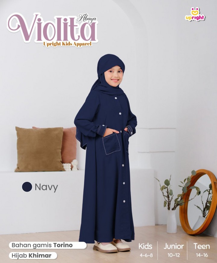 PO ABAYA VIOLITA BY UPRIGHT KIDS APPAREL