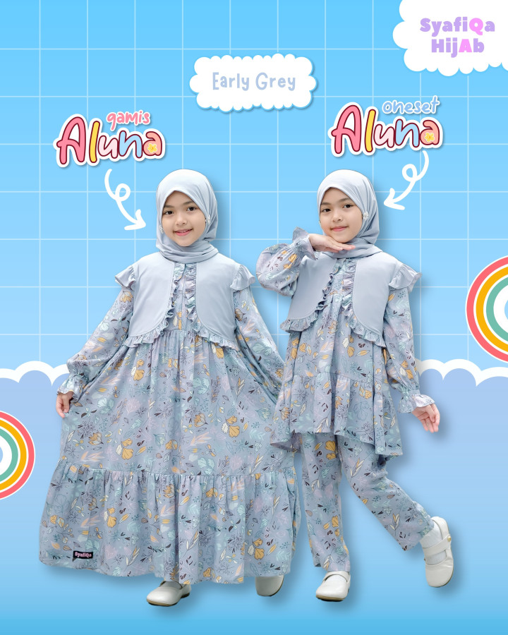 PO GAMIS ALUNA BY SYAFIQA