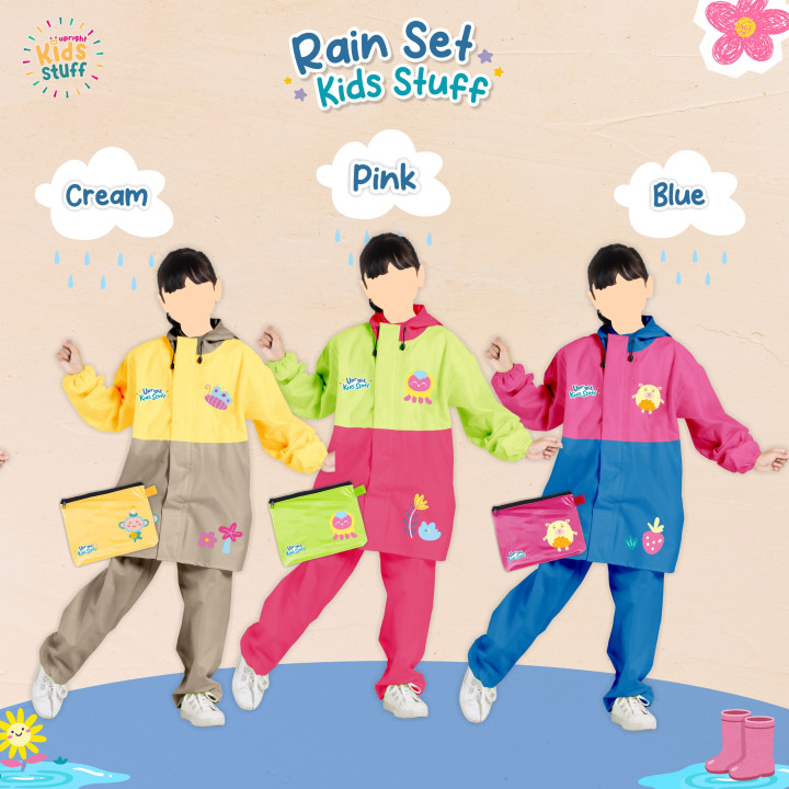 PO RAIN SET BY UPRIGHT KIDS STUFF