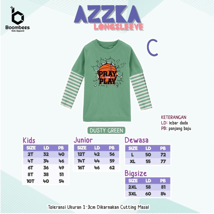 PO AZZKA LONGSLEEVE BY BOOMBEES