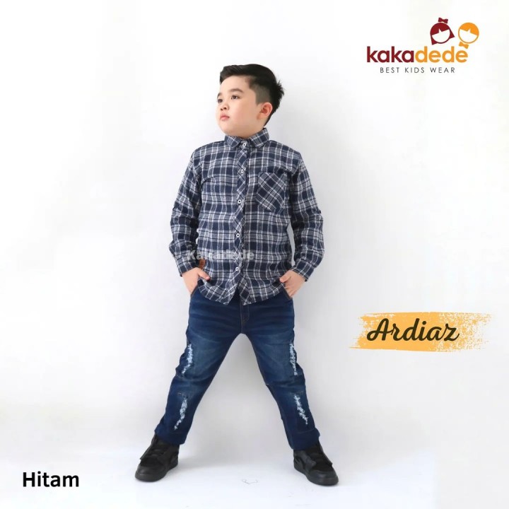 KEMEJA FLANEL PANJANG ARDIAZ BY KAKADEDE