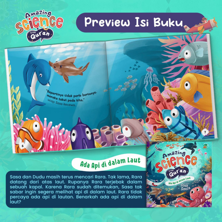 PO BUKU AMAZING SCIENCE FROM QURAN BY ZIYADBOOKS