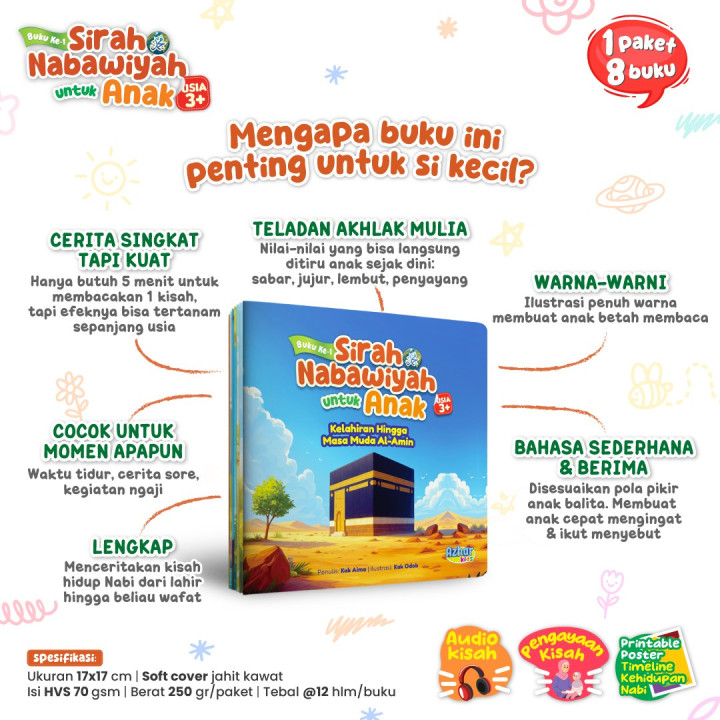 PO BUKU SIRAH NABAWIYAH UNTUK ANAK - ZAIN