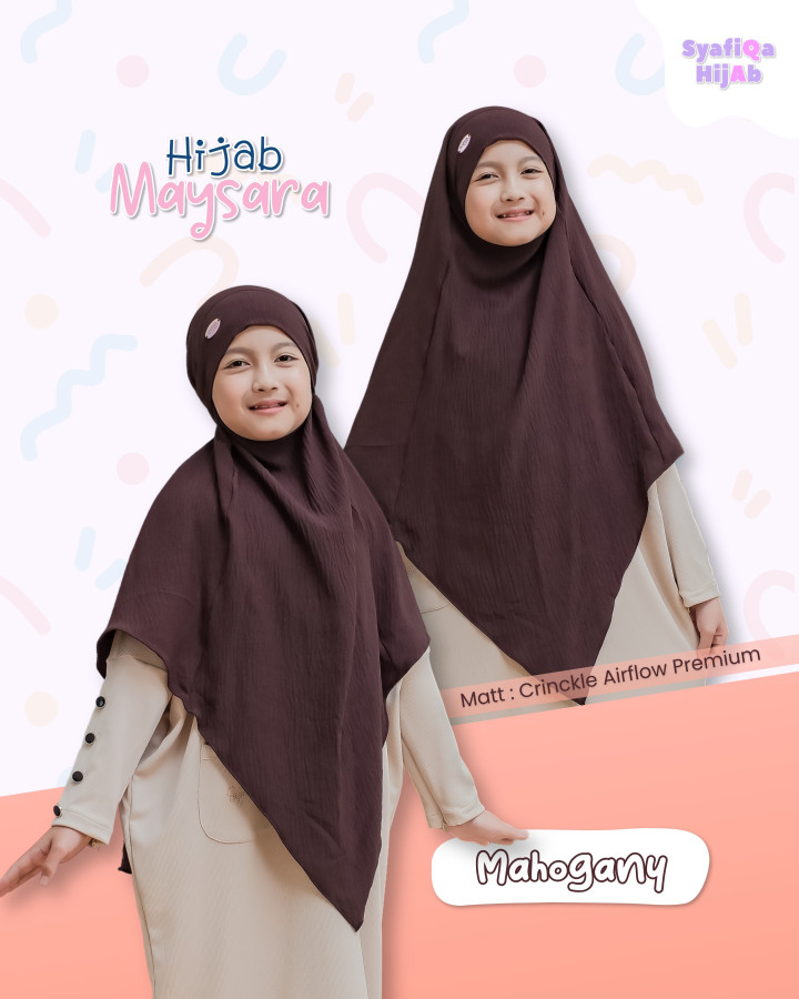 PO HIJAB FK MAYSARA V SHAPE BATCH 2 BY SYAFIQA