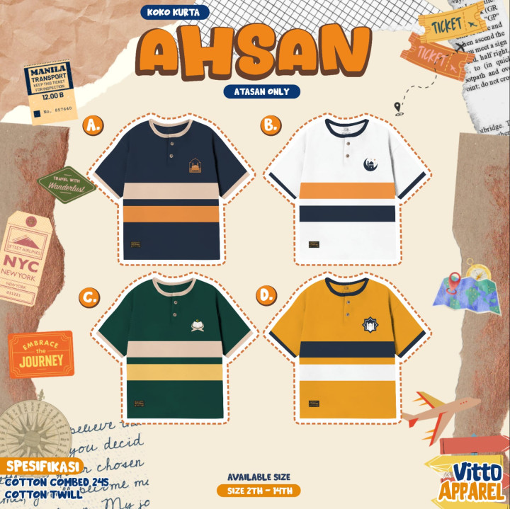 PO KURTA AHSAN BY VITTO
