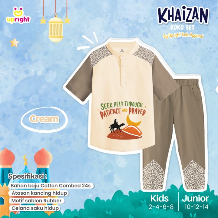 PO KHAIZAN KOKO SET BY UPRIGHT KIDS