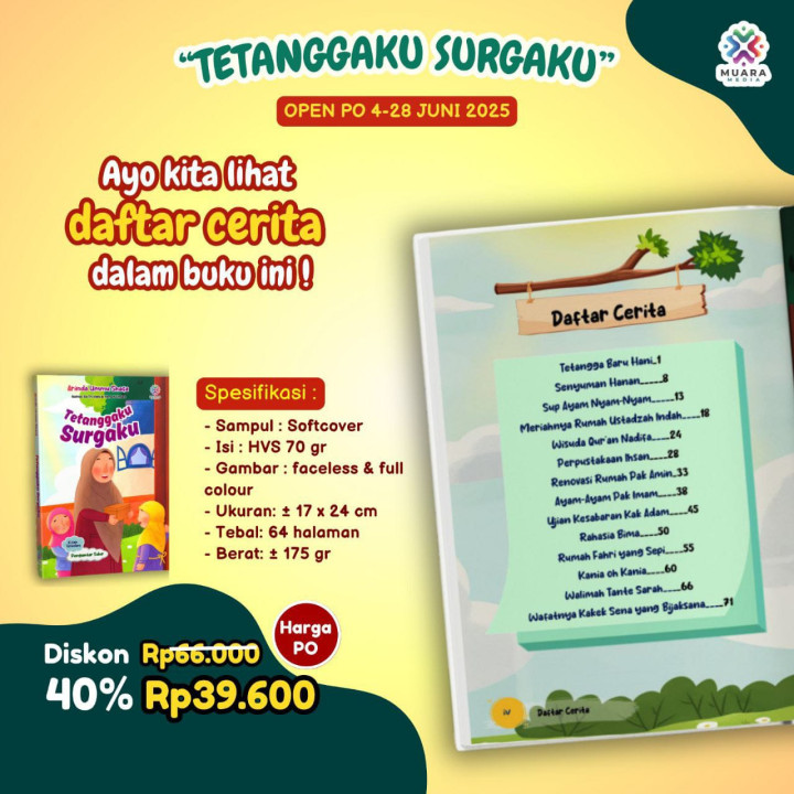 BUKU TETANGGAKU SURGAKU - MUARA MEDIA