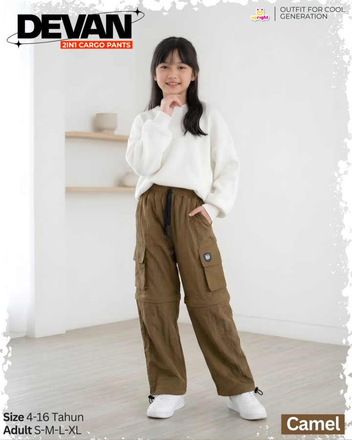 PO DEVAN 2IN1 CARGO PANTS BY UPRIGHT
