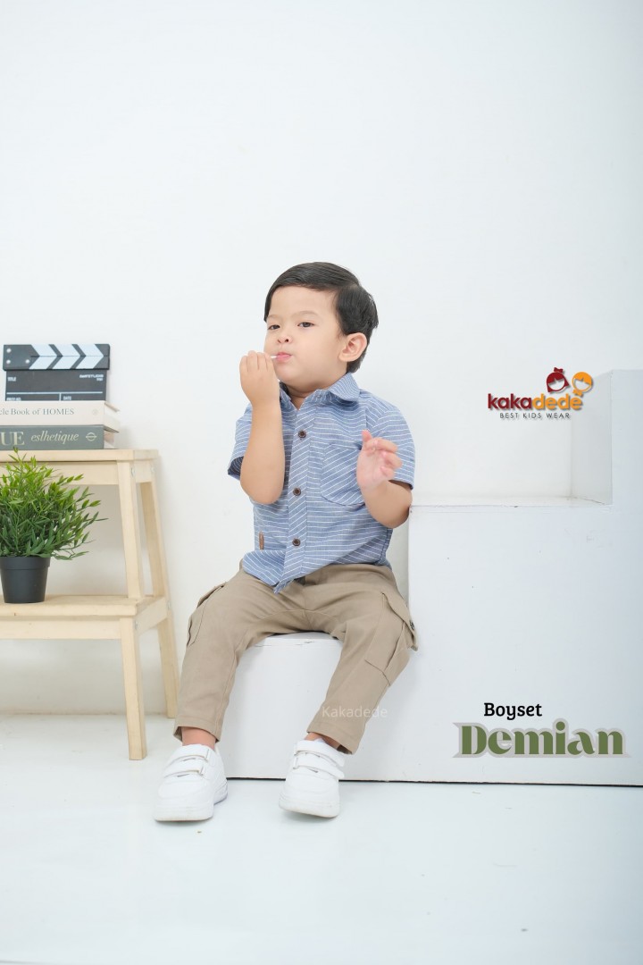 PO BOY SET DEMIAN KIDS BY KAKADEDE