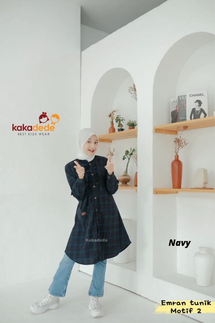 EMRAN TUNIK FLANEL MOTIF 2