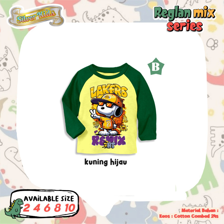 PO T-SHIRT REGLAN MIX SERIES