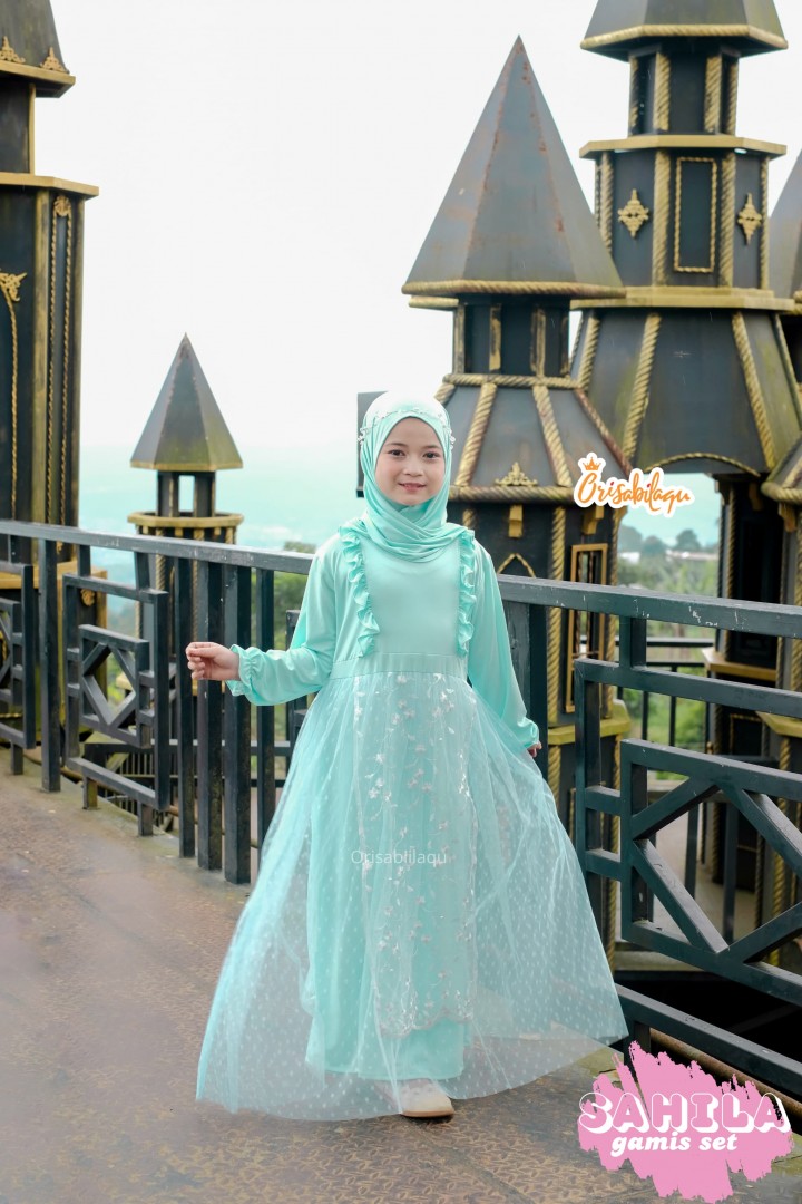 PO GAMIS SET SAHILA BY (BABY & KIDS) ORISABILAQU