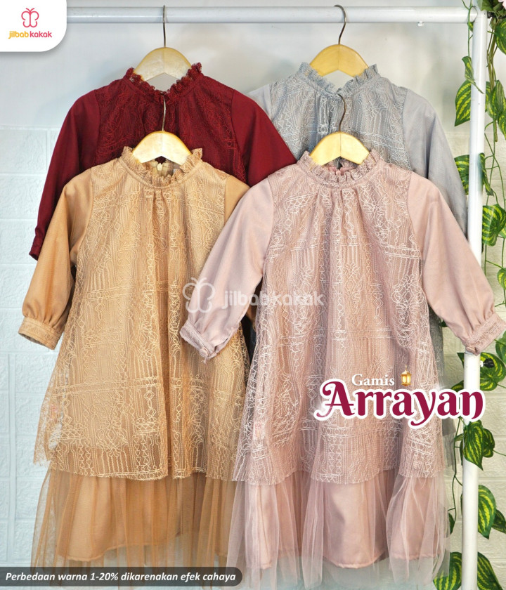 PO GAMIS ARRAYAN BY JILBAB KAKAK