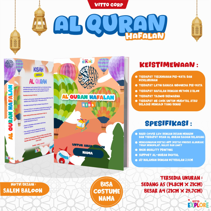 PO AL QURAN COSTUME NAMA BY VITTO