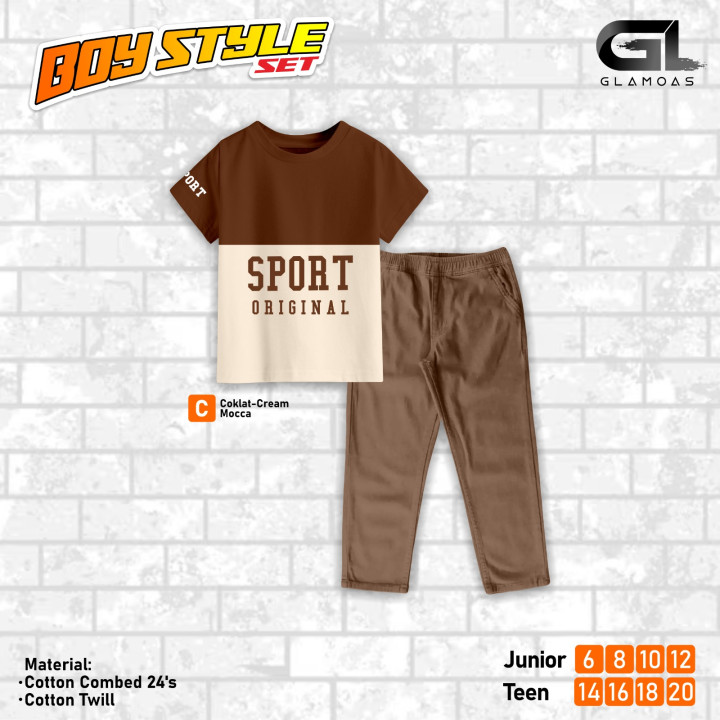 PO SET BOY STYLE BY GLAMOAS