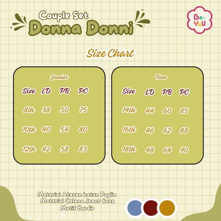 PO DONNI COUPLE SET BY BE-YOU