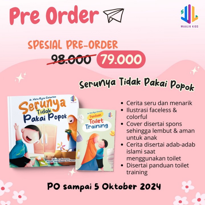 PO BUKU SERUNYA TIDAK PAKAI POPOK