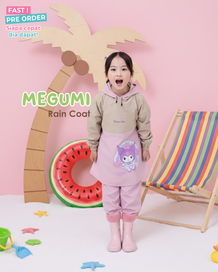 FAST PO MEGUMI RAIN COAT