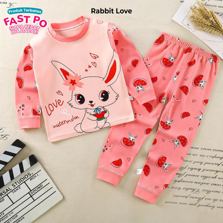 FAST PO HAPPY NAP TODDLER PAJAMAS