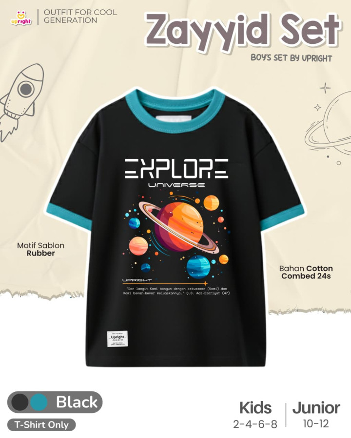 PO ZAYYID SHIRT BY UPRIGHT KIDS