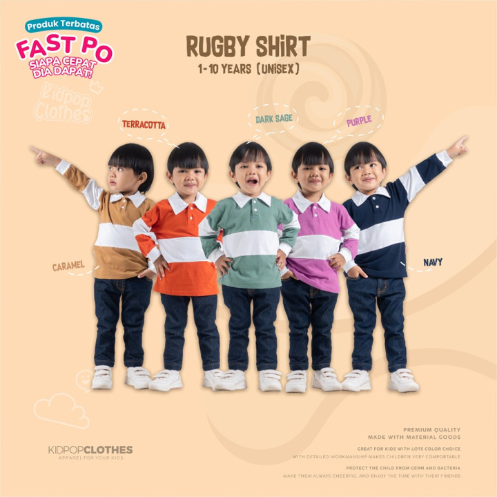FAST PO CELLO SERI 1 RUGBY T-SHIRT