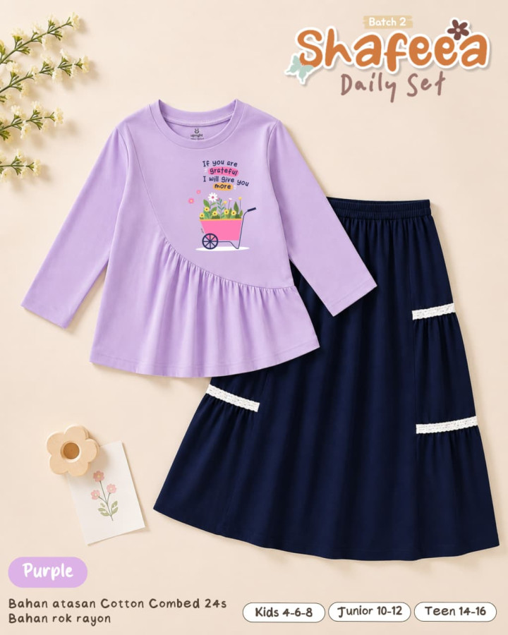 PO SHAFEEA DAILY SET BATCH 2 BY UPRIGHT