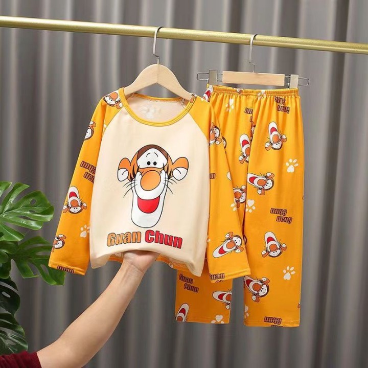 SERI 5 MOOSE PANJANG PANJANG SET PIYAMA ANAK