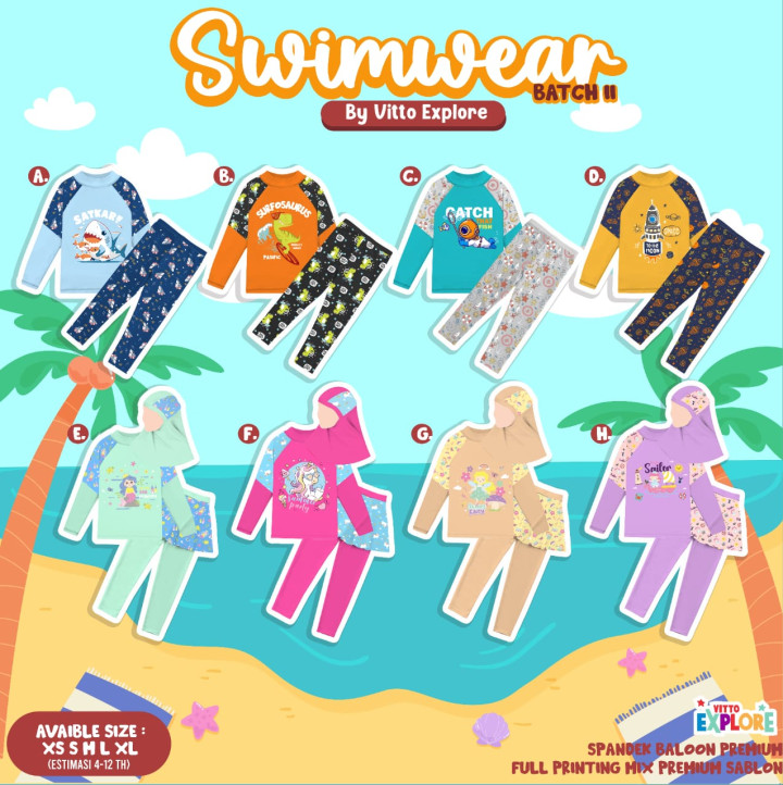 PO SWIMWEAR BATCH 2 BY VITTO EXPLORER