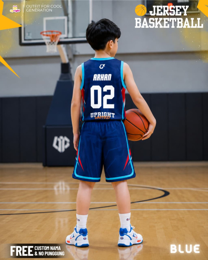 PO JERSEY BASKETBALL CUSTOM NAMA & NOMOR PUNGGUNG BY UPRIGHT