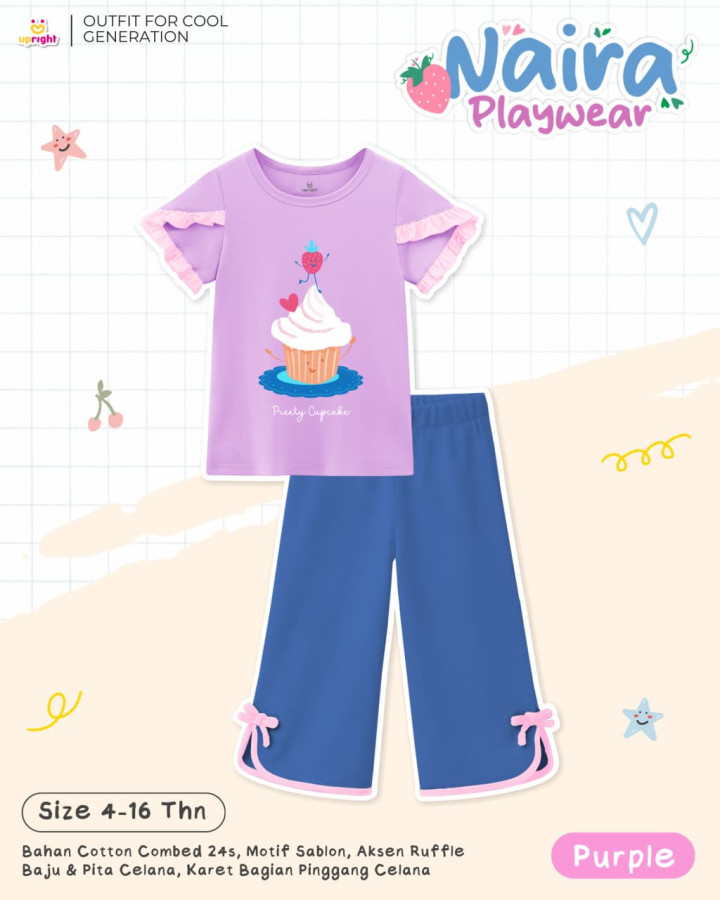 PO NAIRA PLAYWEAR BY UPRIGHT 