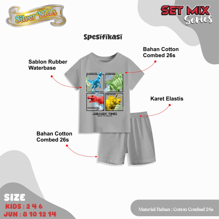 PO SET MIX SERIES BY SILVER KIDS