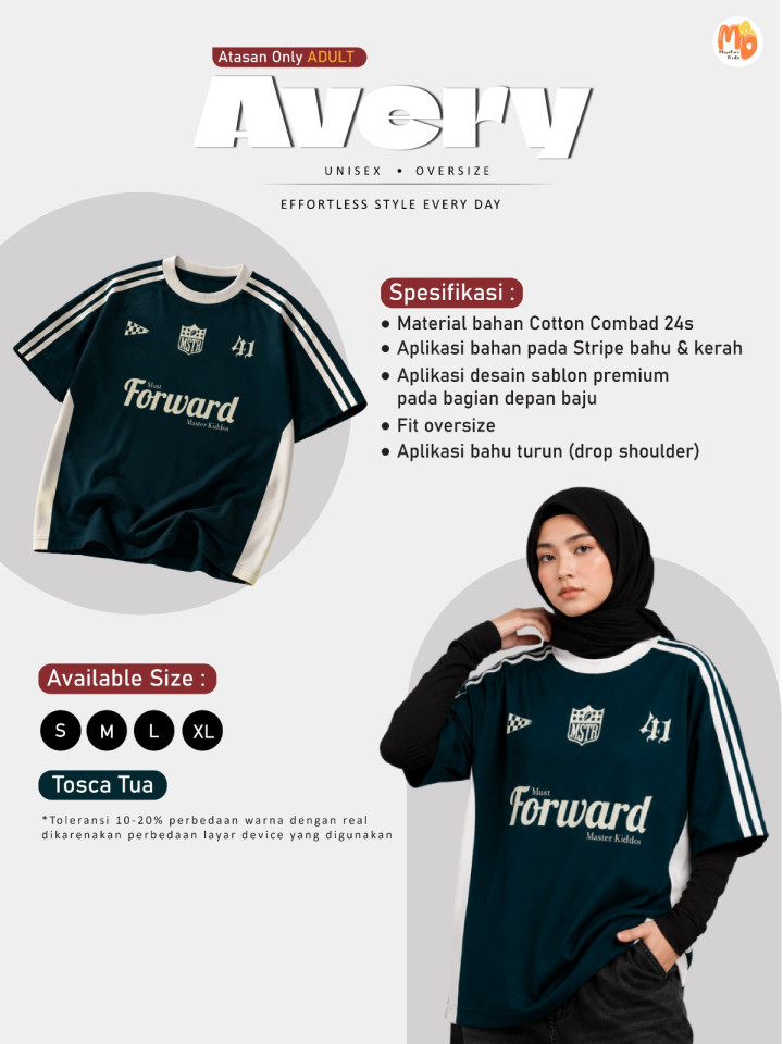 PO AVERY TSHIRT BY MASTER KIDDOS