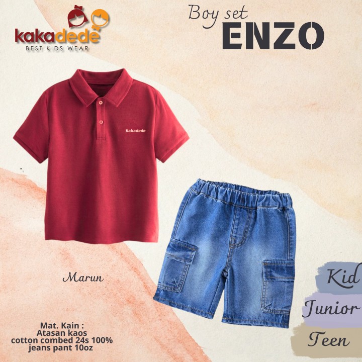 PO ENZO SET KIDS BY KAKADEDE