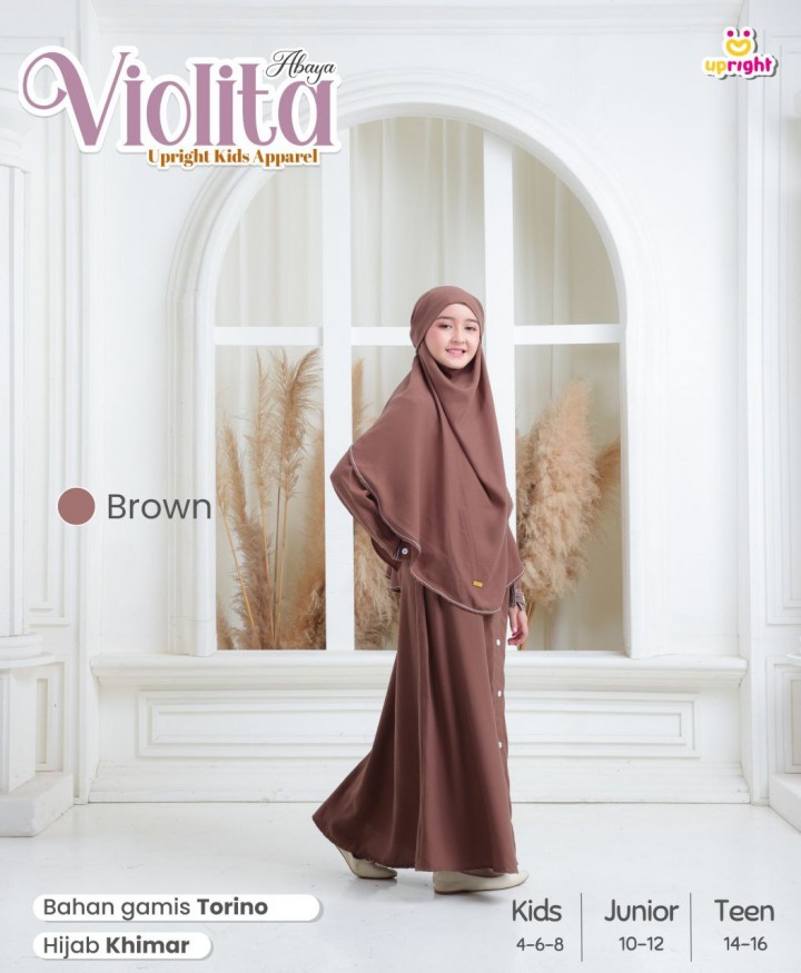 PO ABAYA VIOLITA BY UPRIGHT KIDS APPAREL