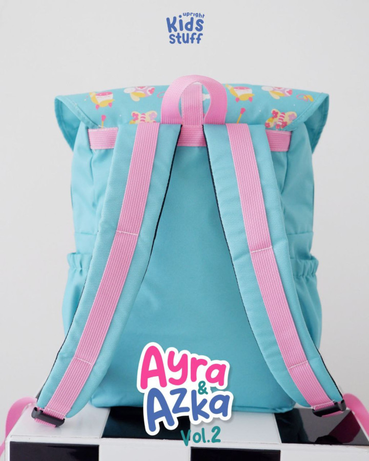 PO AYRA  AZKA VOL 2 BY UPRIGHT KIDS STUFF (BACKPACK,RAINCOVER)