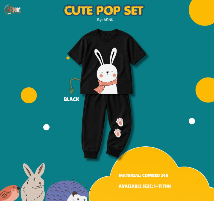 PO CUTE POP SET BY ARNK