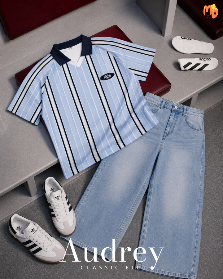 PO ONESET JERSEY AUDREY SPORTY CUSTOM NAMA BY MASTER KIDDOS