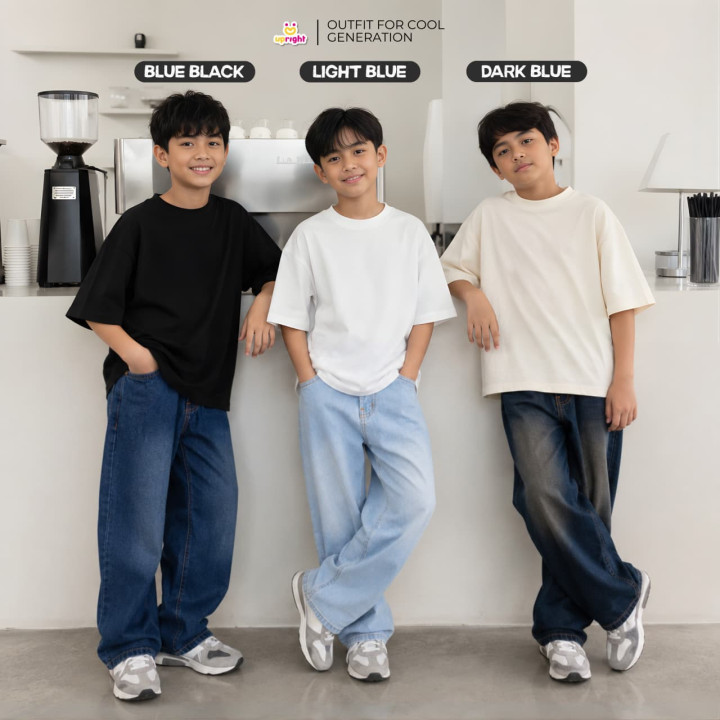PO ELIO BAGGY JEANS WASHING BY UPRIGHT