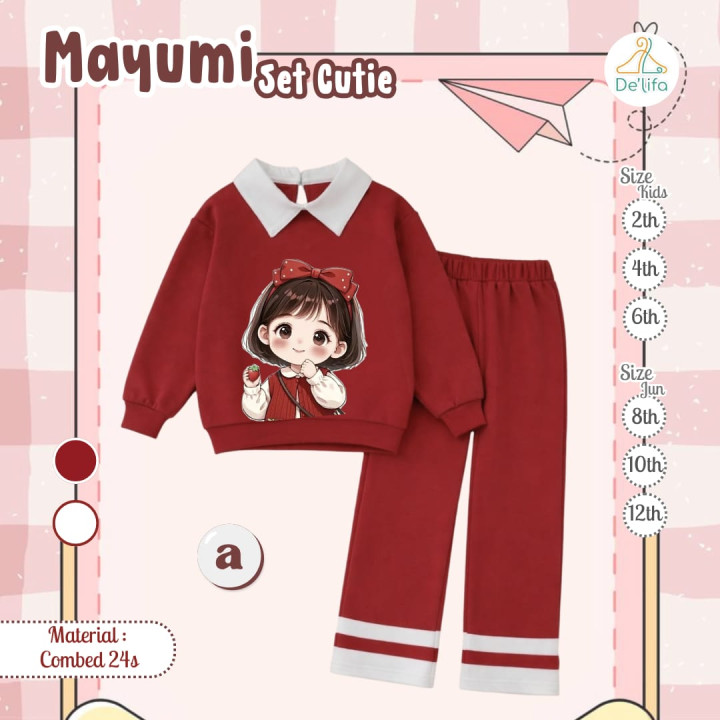 PO MAYUMI SET CUTIE BY DELIFA